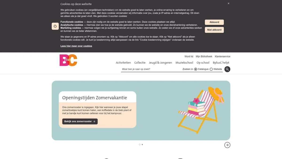 Website van BplusC